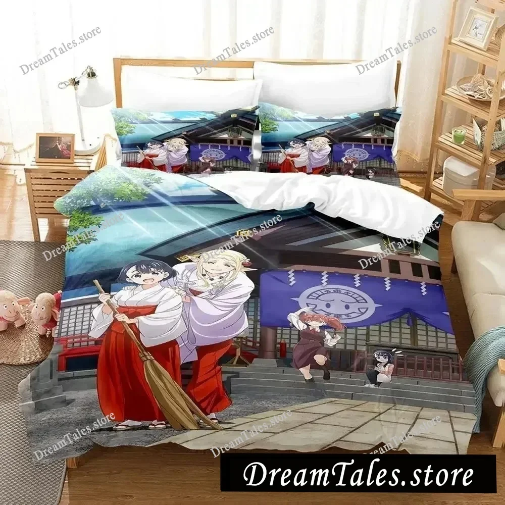 

Home Textile Cartoons Koito Koganei & Elda Cover Duvet Cover Pillow Case Boy Girl Polyester Bedding Set King Queen Twin Size369