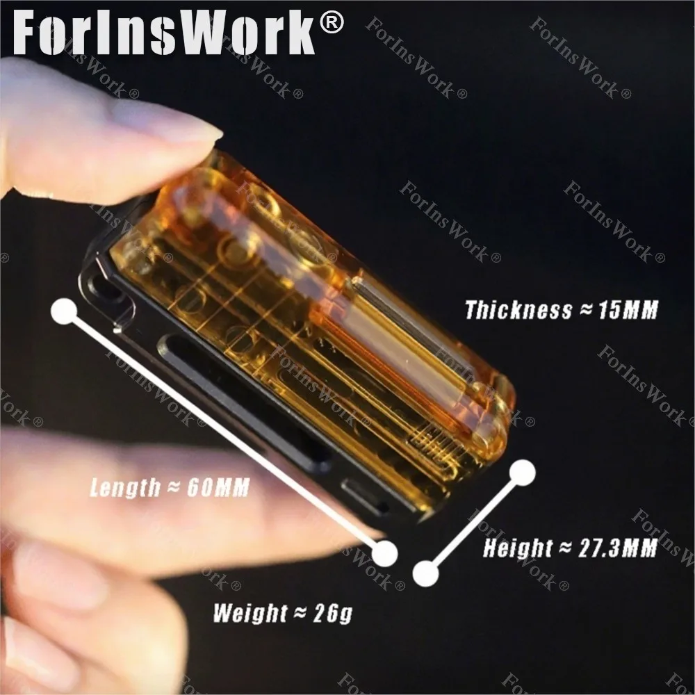 GAO Studio nouveau PC RlFLE-5 magnétique mécanique rebond Push curseur EDC jouets de décompression
