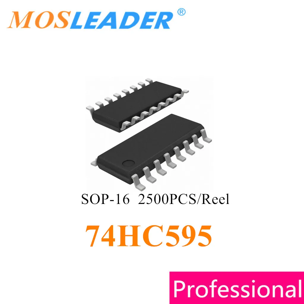 

Mosleader 74HC595 SOP16 2500PCS 74HC595D 74HC595A SN74HC595 Made in China High quality IC