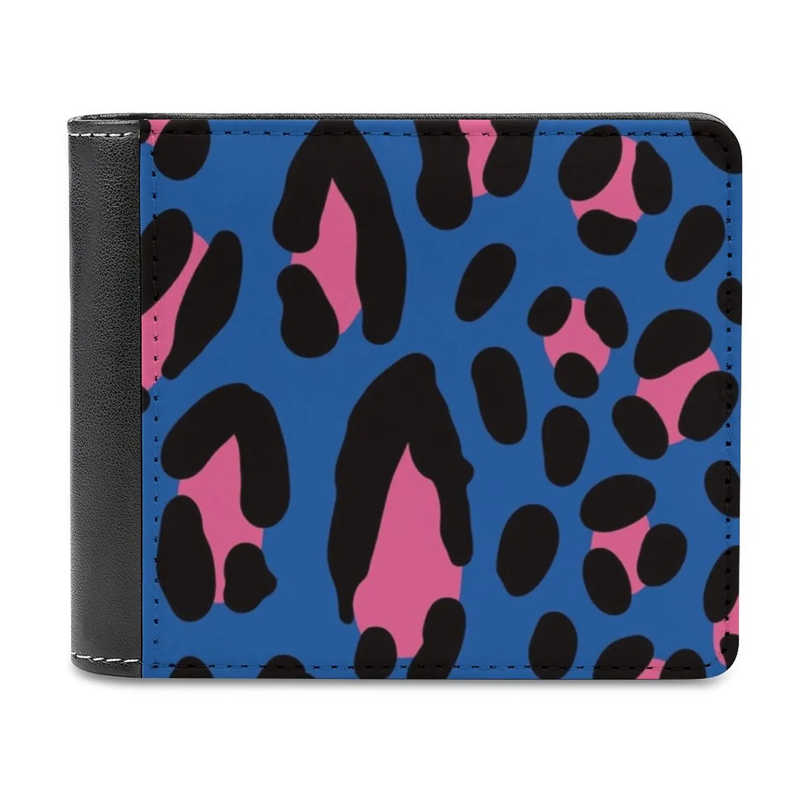 Safari Xxl Blue Fashion Credit Card Wallet Leather Wallets Personalized Wallets For Men And Women Hamburger Love Hamburgerliebe