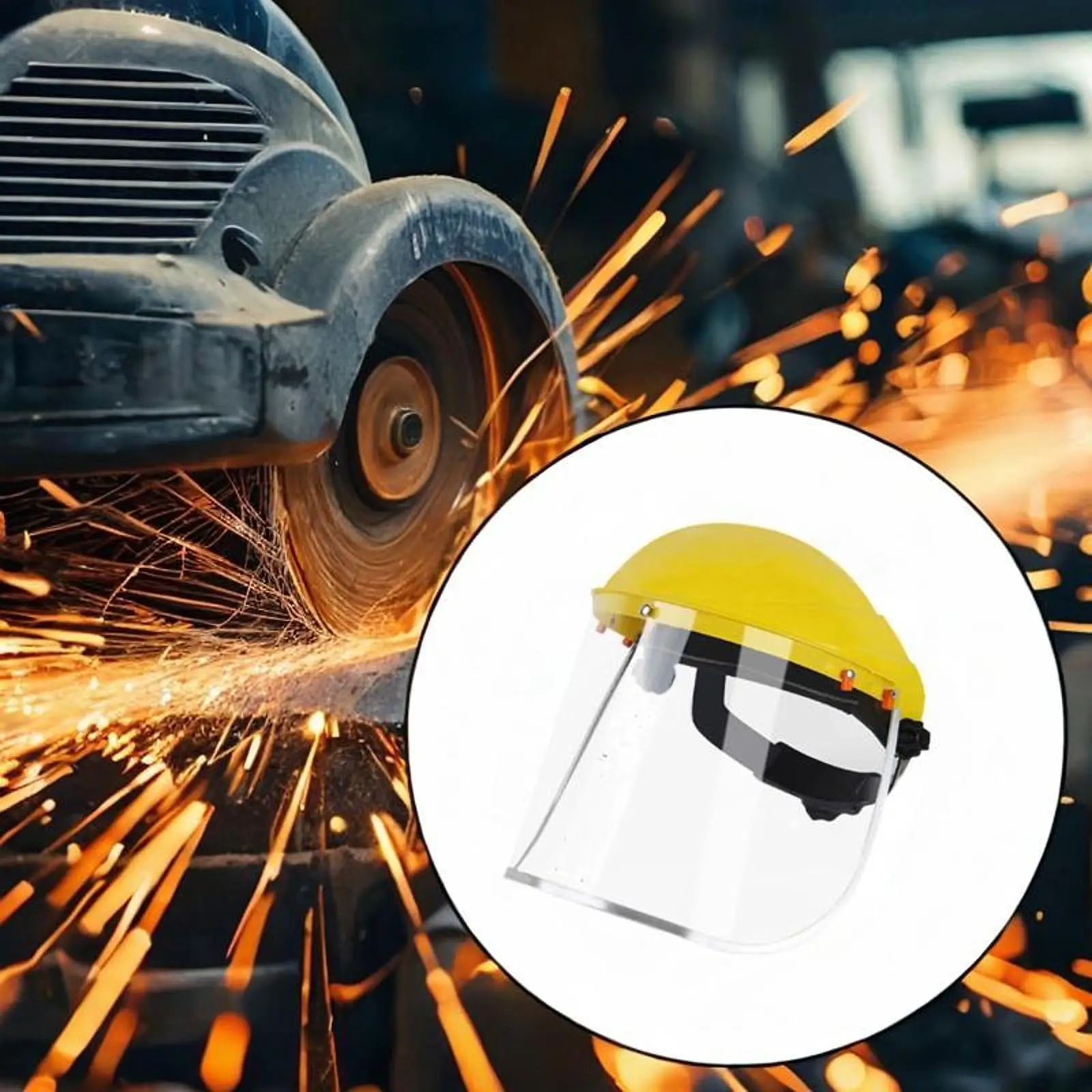 Face Dustproof Replacement Protector for Industrial Cooking Grinding