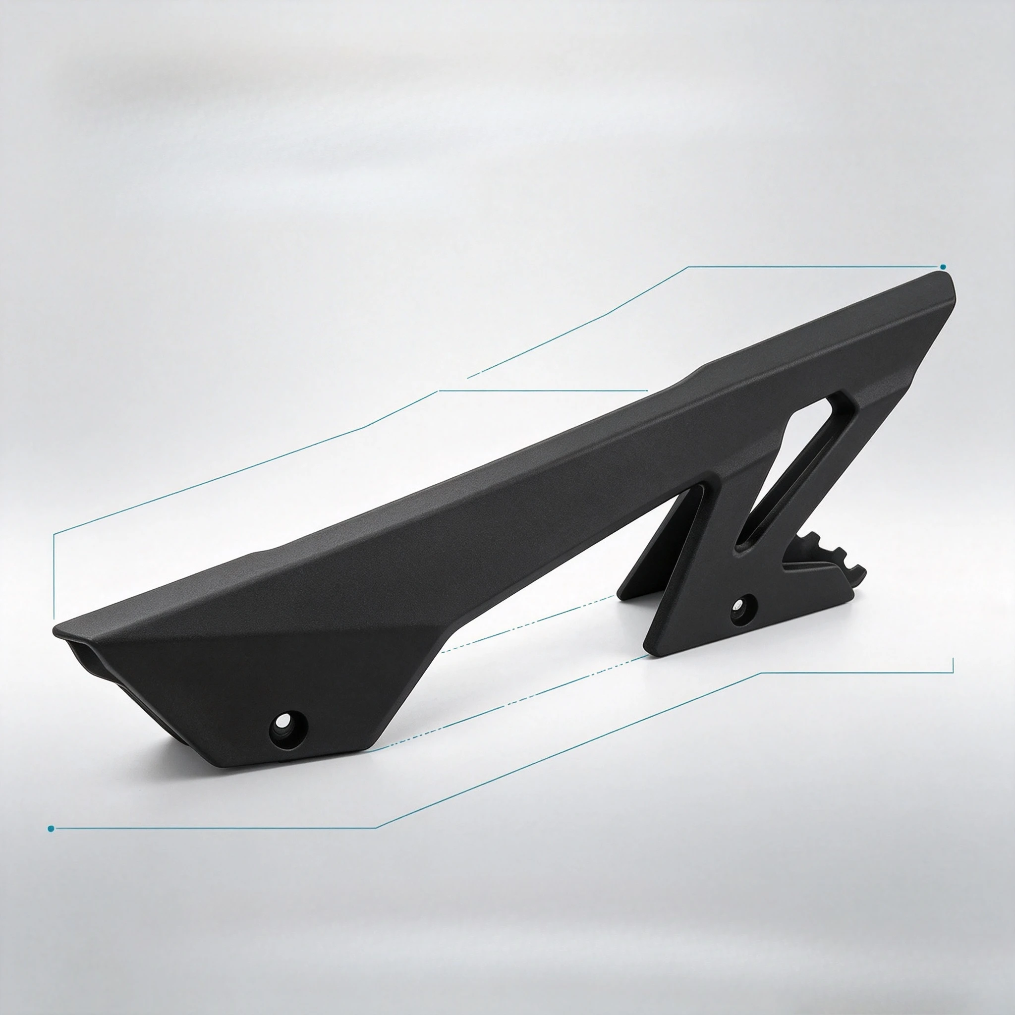 For CFMOTO 450MT Original Motorcycle Rear Fork Guard Chain Belt Guard Cover Protective Covers Shell Modification Parts