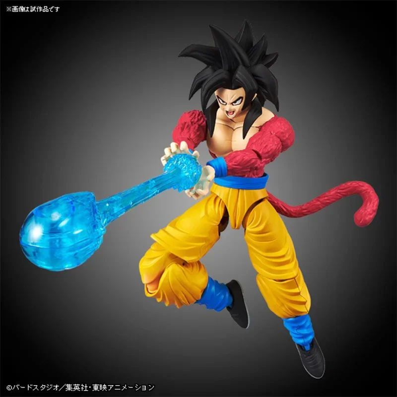 Em estoque bandai figura ascensão padrão dragon ball super saiyan 4 filho gokou vegeta montagem dos desenhos animados anime figura de ação modelo brinquedo
