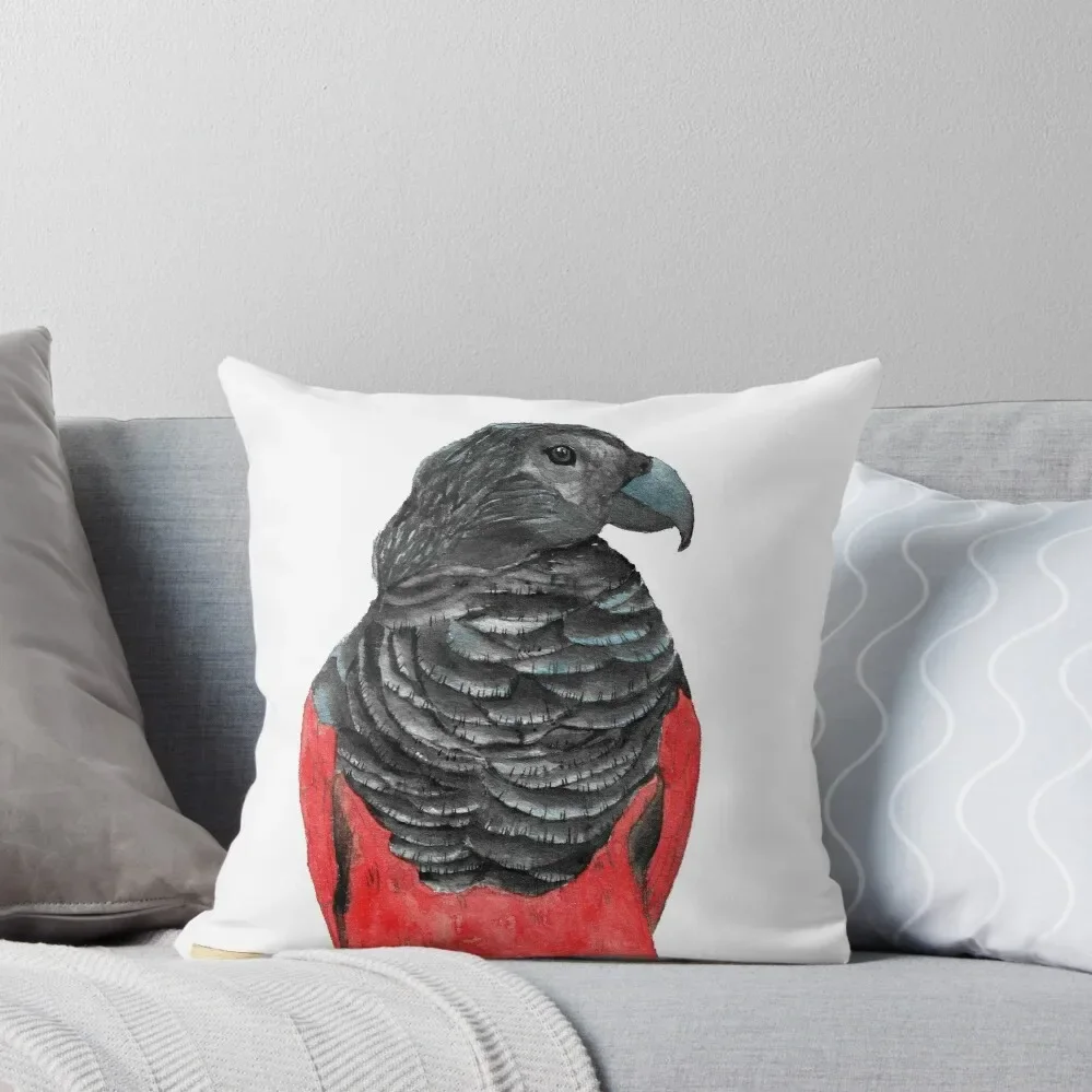 dracula parrot watercolor Throw Pillow luxury home accessories Cushions For Sofa pillow