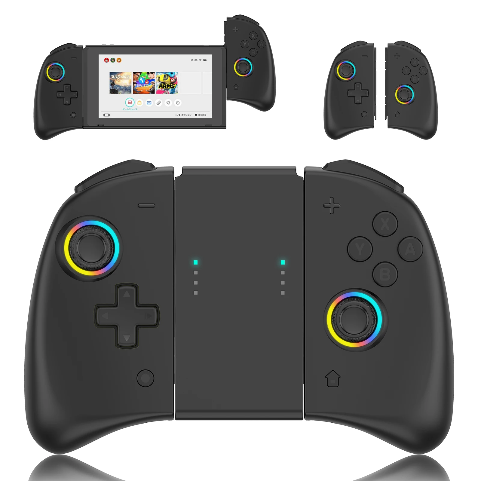 YS53 Wireless Controller for Nintend Switch NS Joypad Game Handle Grip Left&Right Joystick Bluetooth Gamepad with wake-up