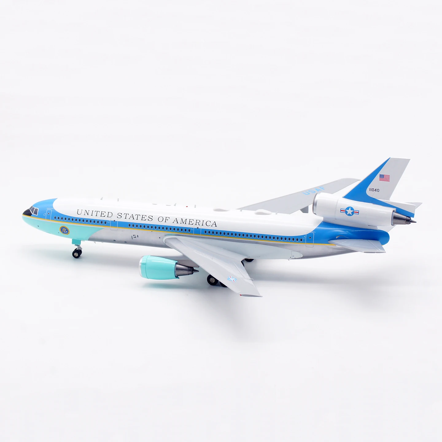 B-104-USAF-P liga avião colecionável presente b-modelos 1:200 força aérea um mcdonnell douglas DC-10-40 modelo de aeronave fundida 11040