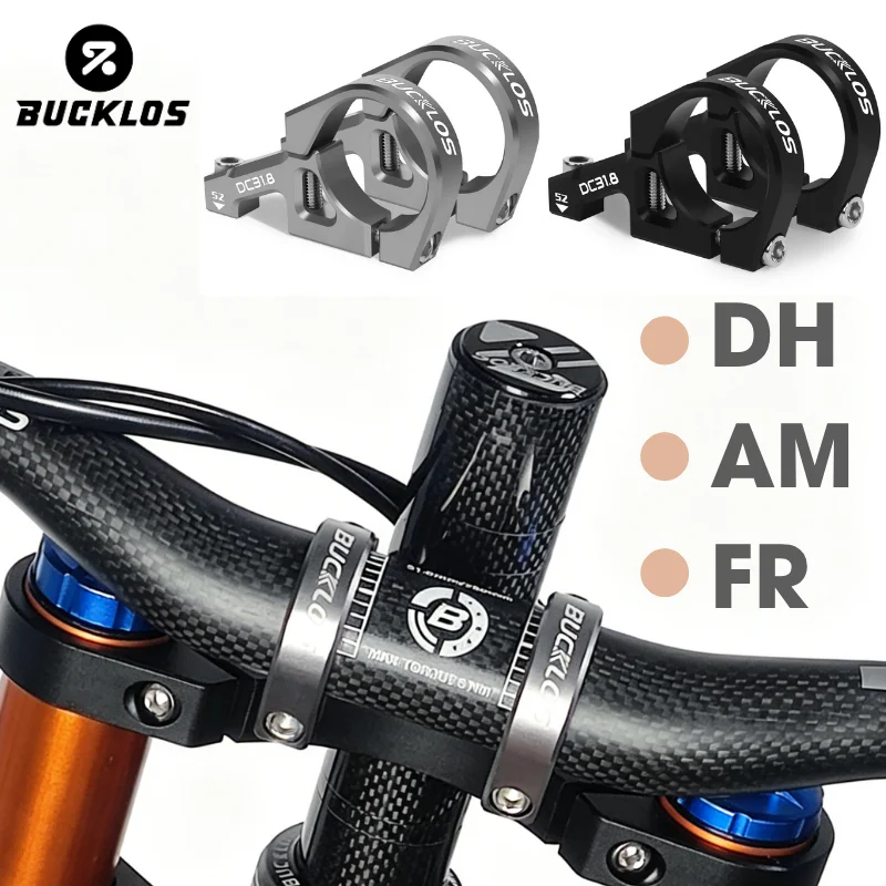 

BUCKLOS Bicycle Direct Mount Stem for Dual Crown Forks for DH/AM/FR Mountain Bike Fit 31.8/35mm Handlebar Stem Replacement