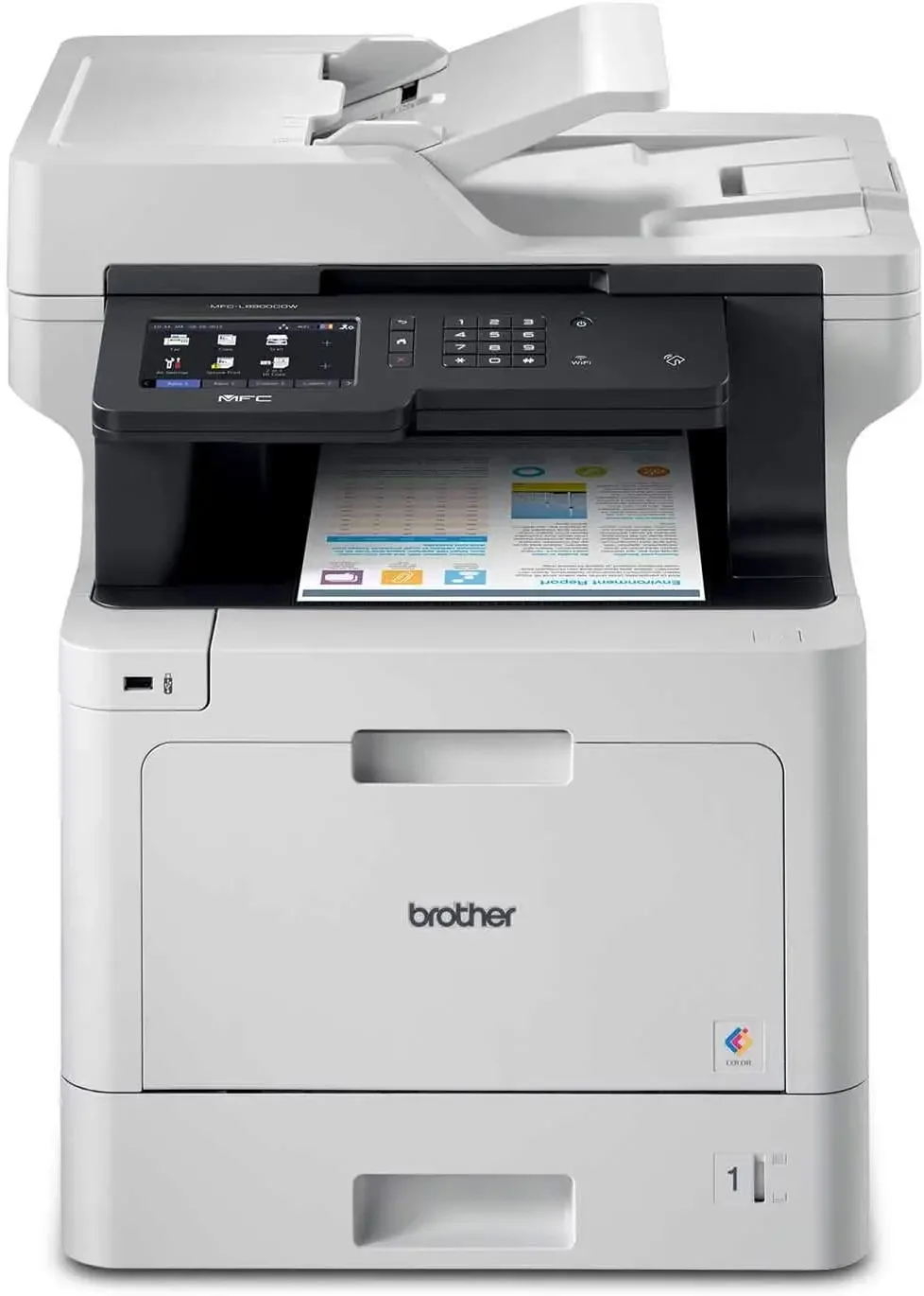 MFC-L8900CDW Business Color Laser All-in-One Printer, Amazon Dash Replenishment Ready