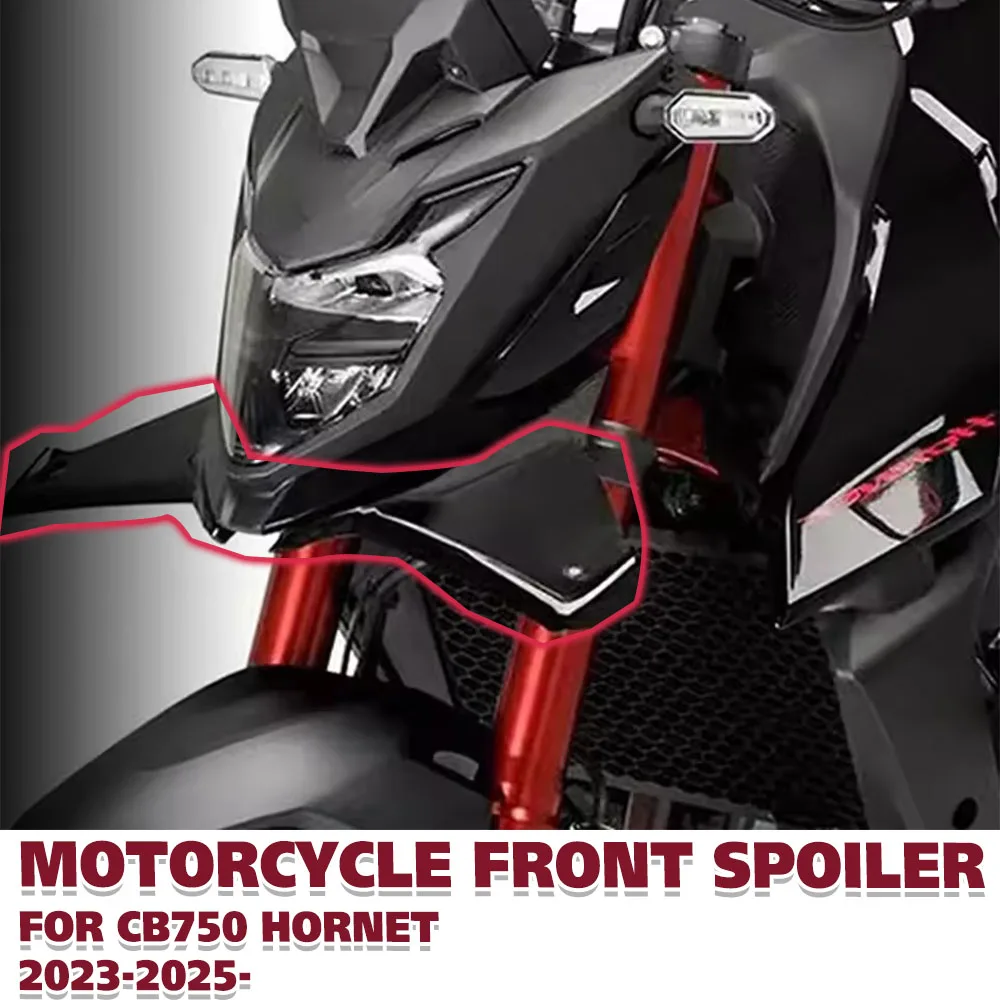 For Honda CB750 Hornet CB 750 2023-2024 Front Downforce Spoiler Naked Frontal Spoilers Winglet Aerodynamic Wing Deflector Kit