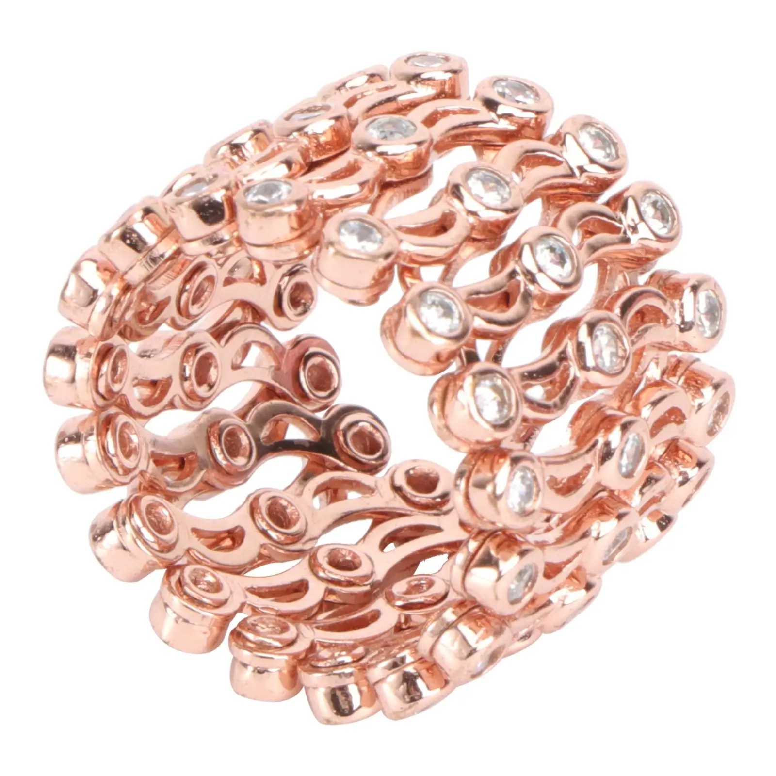 

Deformation Ring Bracelet Crystals Rhinestone Stretch Bracelets Wrist Ankle Cuff Bridal Jewelry Finger Hand Chain Women Mosaic