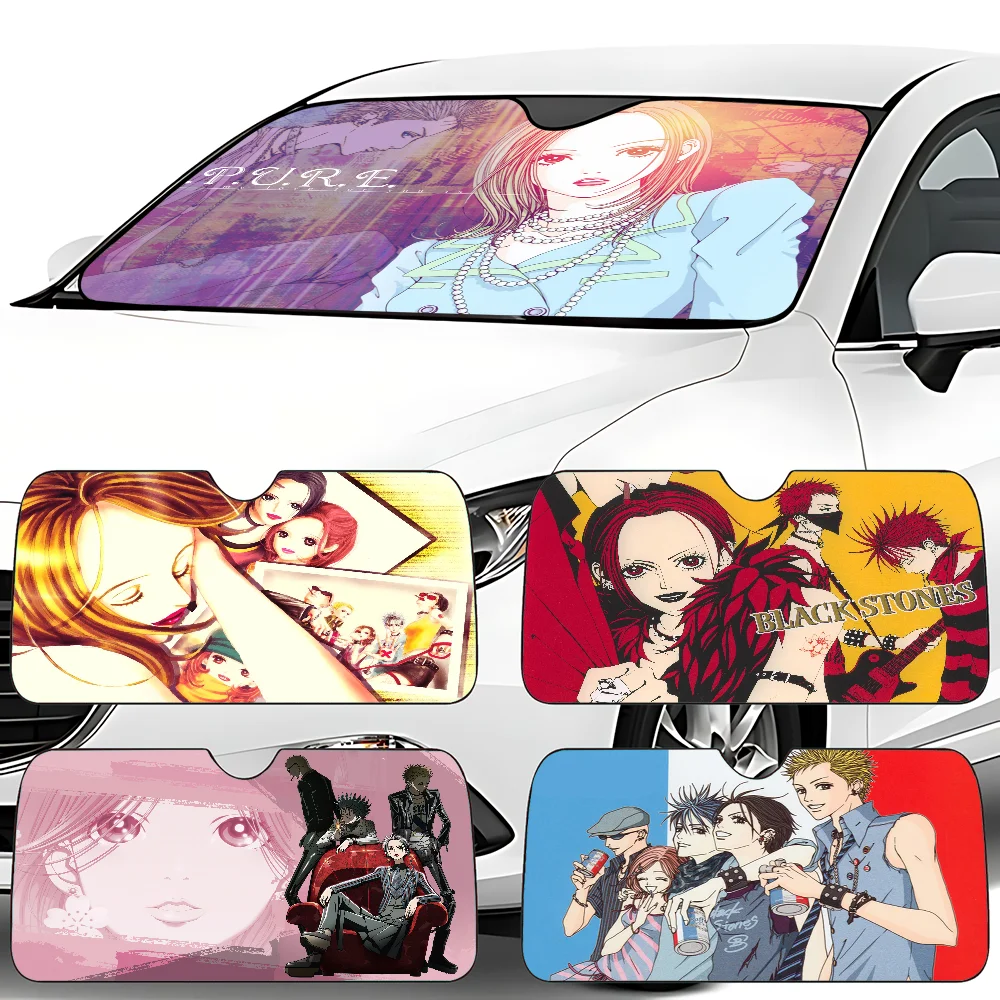 

NANA Car SunShade Windscreen Front Window Visor 70x130cm Sun Visor Solar Protect Plaid Gift Novelty Car