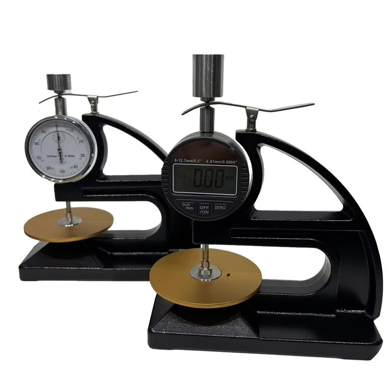 

Electronic digital pointer thickness gauge, high-precision rubber plastic film waterproof membrane test piece thickness tester