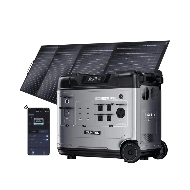 

Solar Generator 4000W 5120Wh UPS Portable Power Station Backup Energy Storage Battery Emergency Power Supply Generador Solar