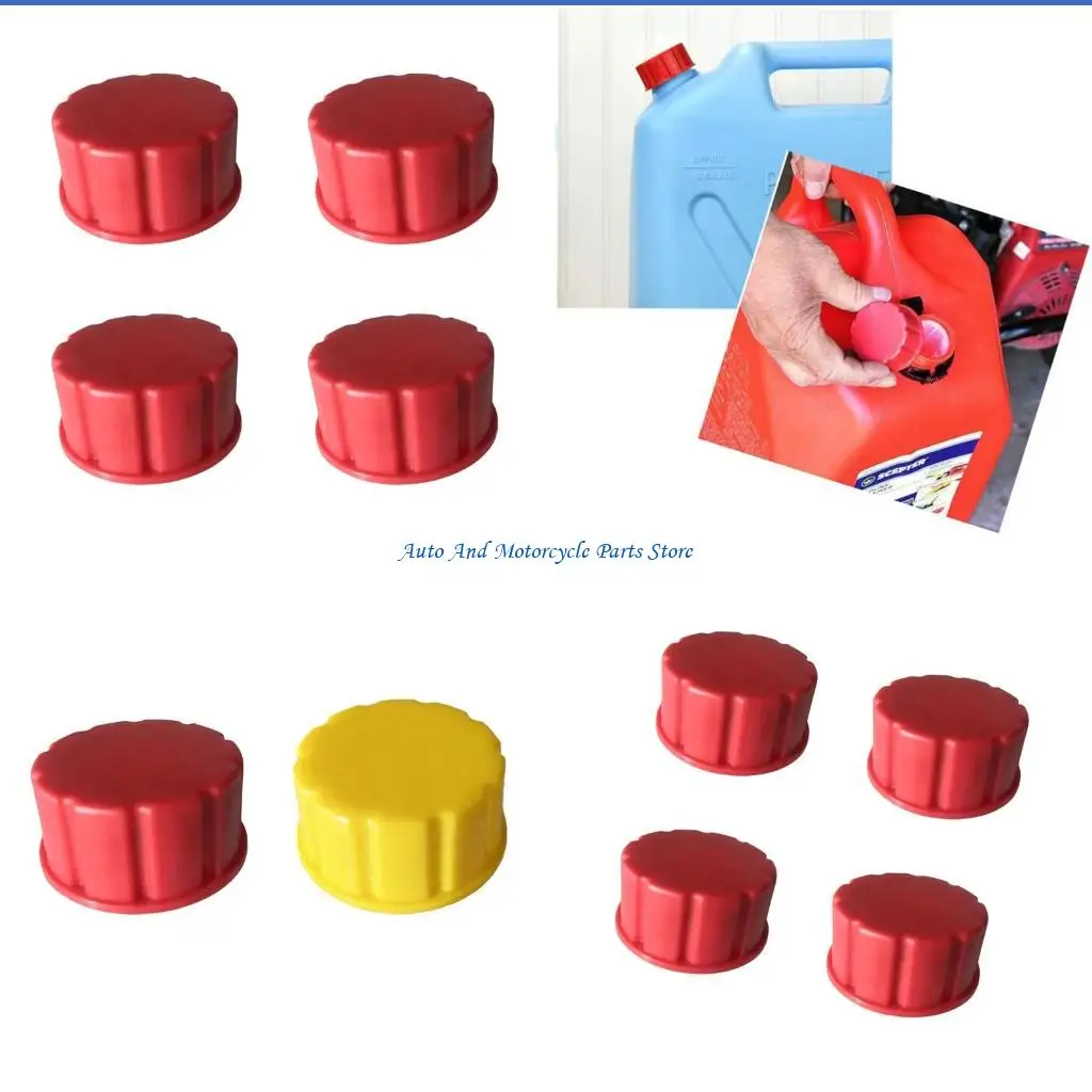 

P9FD Leak Resistant Motorcycles Anti Spill Gas Cover Universal Fitment For Secure Storage Easy Installation 4 Pack
