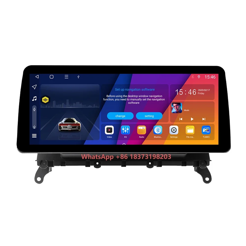 

12.3 Inch In-cell QLED Screen Car Radio for X3 NBT 2013-2016 Android Octa Core Car Stereo DVD GPS Navigation Ca