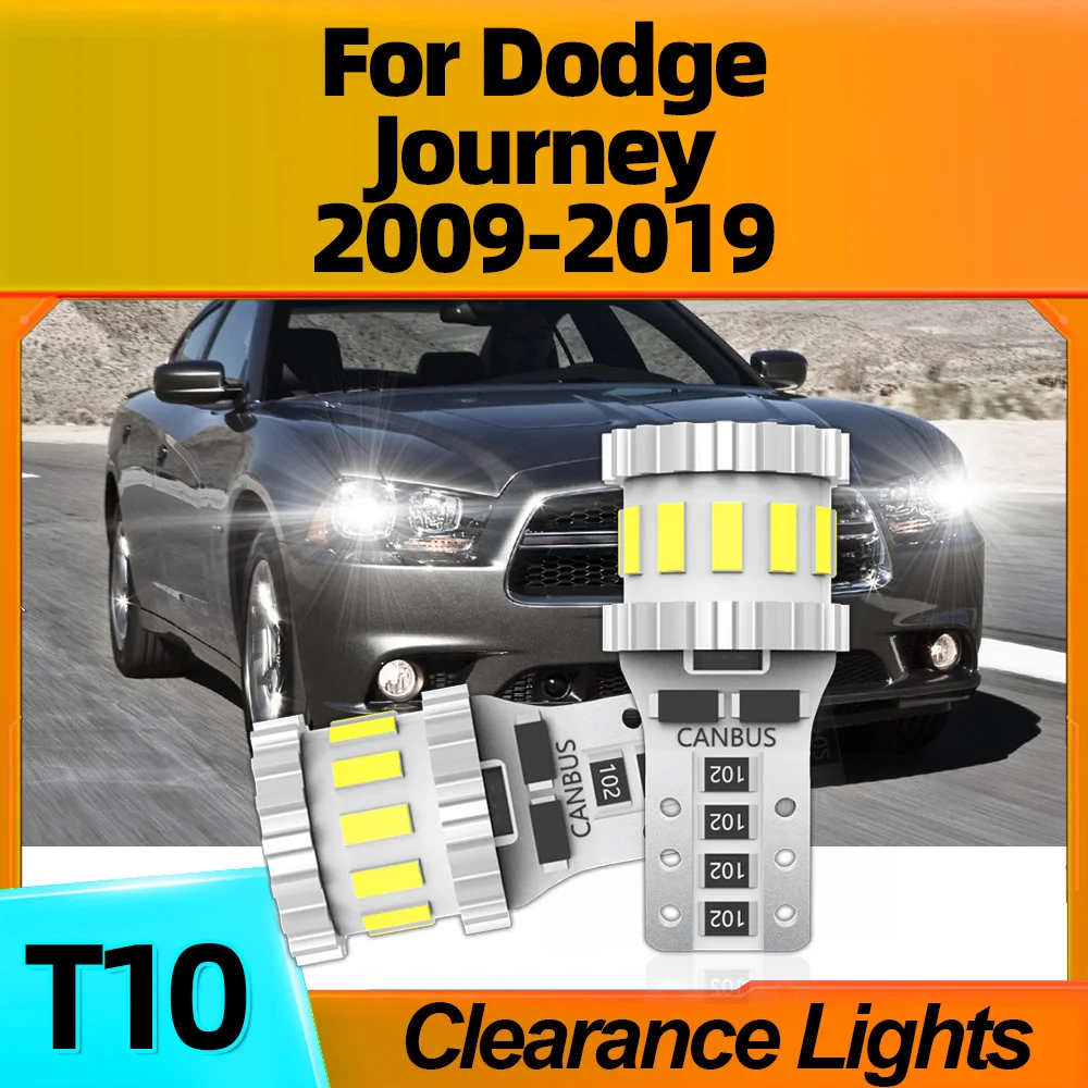 

2Pcs T10 LED Bulbs W5W Canbus Clearance Lights Lamps For Dodge Journey 2009 2010 2011 2012 2013 2014 2015 2016 2017 2018 2019