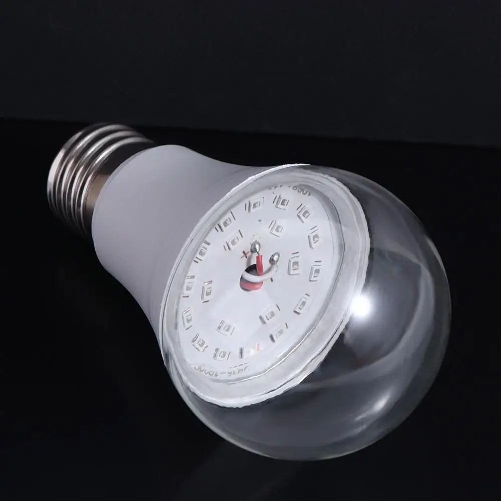 Blacklight Ultraviolet Lamp UV Purple Bulb Atmosphere 360 Glow UV Light Bulbs 10W E27 Purple Black Light Bulb Party Supplies