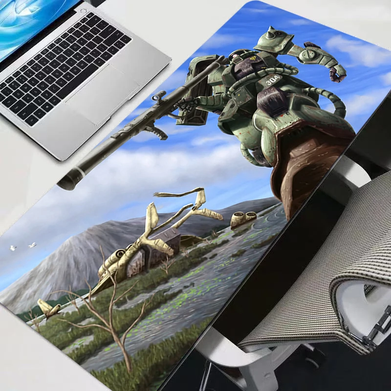 لوحة ماوس أنيمي غير قابلة للانزلاق حصيرة مكتبية ملحقات كمبيوتر شخصي لوحة ماوس Gundam ألعاب الألعاب لوحة مفاتيح ميكانيكية محارب