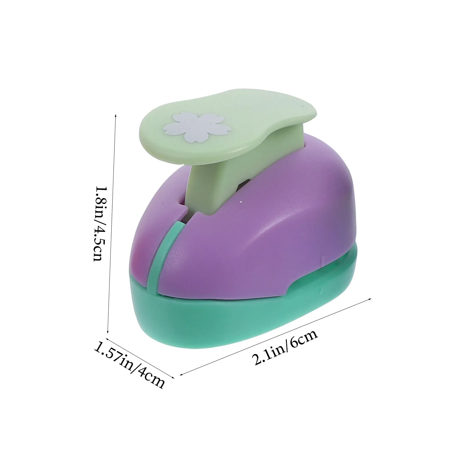 Paper Punch DIY Crafts Unique Scrapbooking Hole Puncher Clean Cuts for Art Projects Card Making Scrapbook Paper Punch