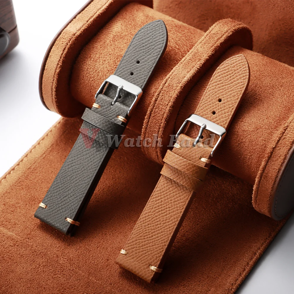 Top Grain Epsom Watch Strap  f - Men'S Accessories Armani recension och pris