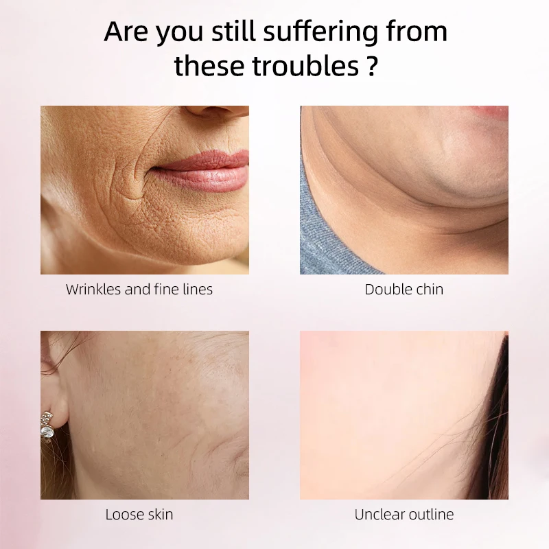 얼굴 리프팅 장치 광자 치료 LED 얼굴 슬리밍 진동 마사지 이중 턱 V 얼굴 모양의 볼 리프트 벨트 기계