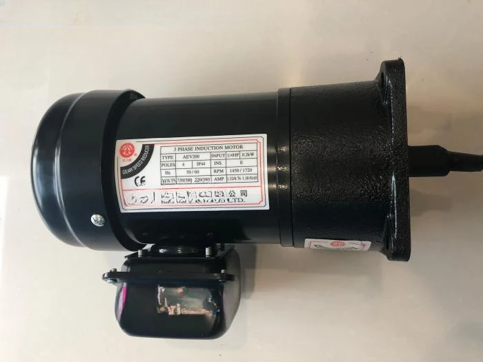 Yida Mechanical Motor AEV200 FME18 1:100 1/4HP Beida Brand Chip Removal Reduction Motor FME22