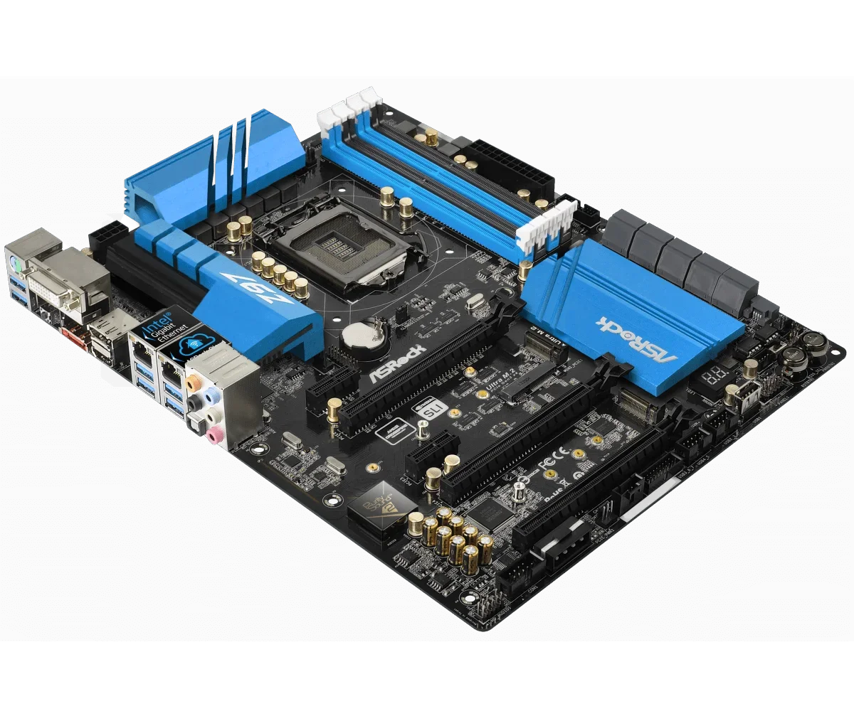 Imagem -03 - Placa-mãe Extrema Usado Lga1150 Z97 Usb 3.0 Sata3 Ddr3 Asrock-z97