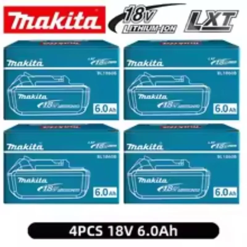 

Оригинальный аккумулятор MAKITA 18V 6Ah с индикатором заряда, литий-ионный элемент, для электроинструментов Makita.