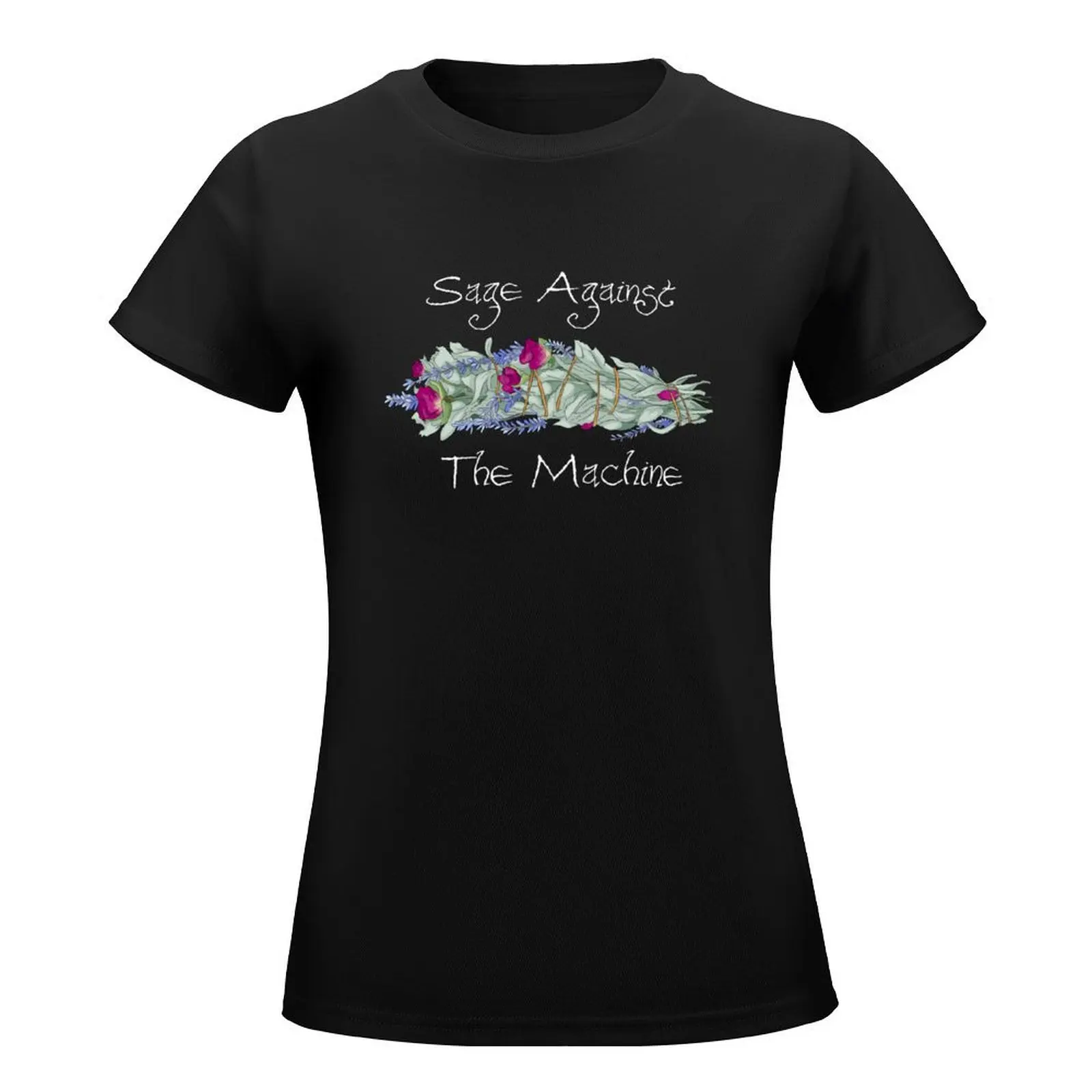 Sage Against The Machine T-Shirt summer clothes cute tops ariat shirts for Women