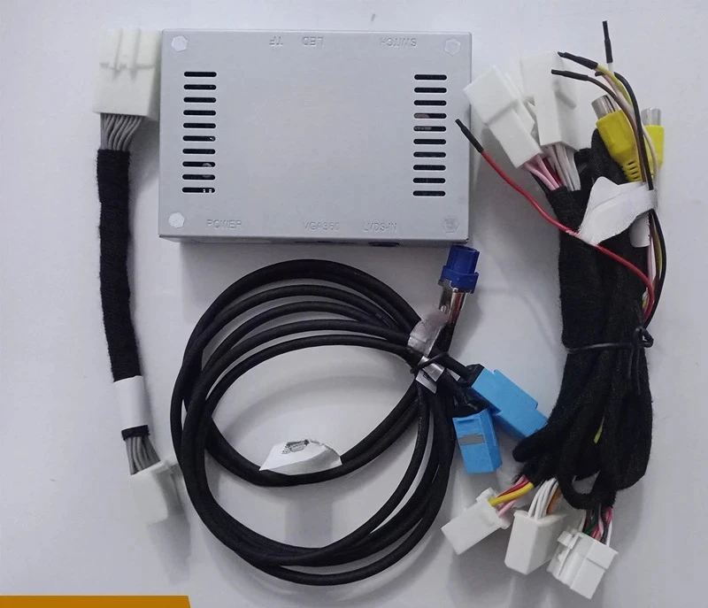 reversing track box original car screen upgrade 360 panoramic box