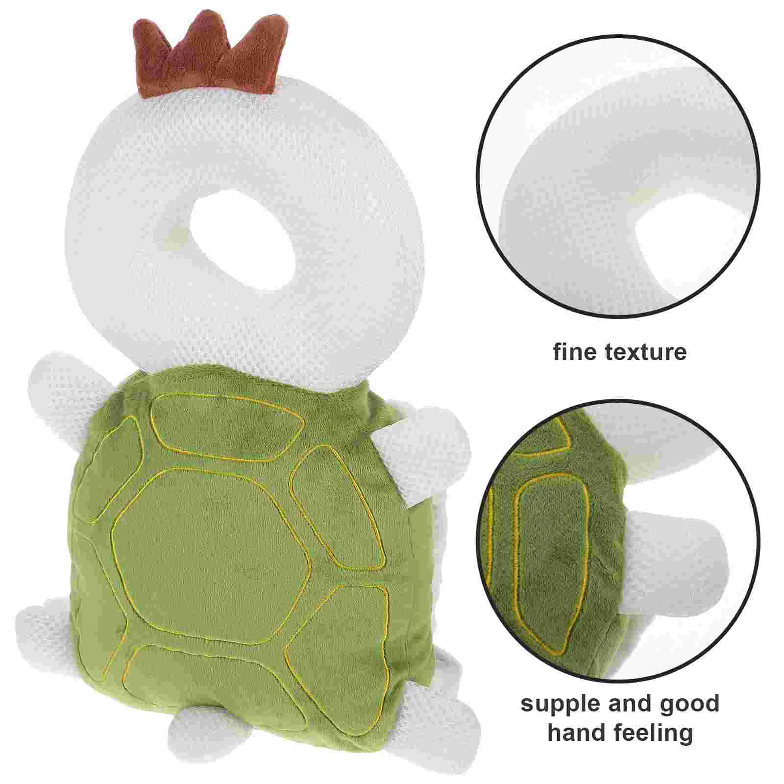 Protector de cabeza Mochila de protección para niños pequeños Mochilas ajustables para Turtle Infant Little Baby