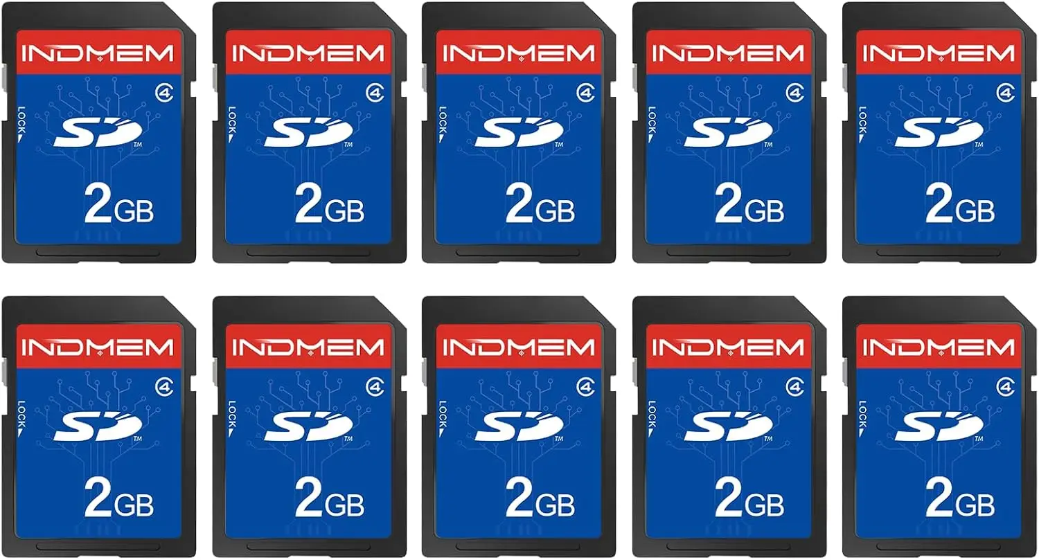10 Pack 2GB Sd Card…