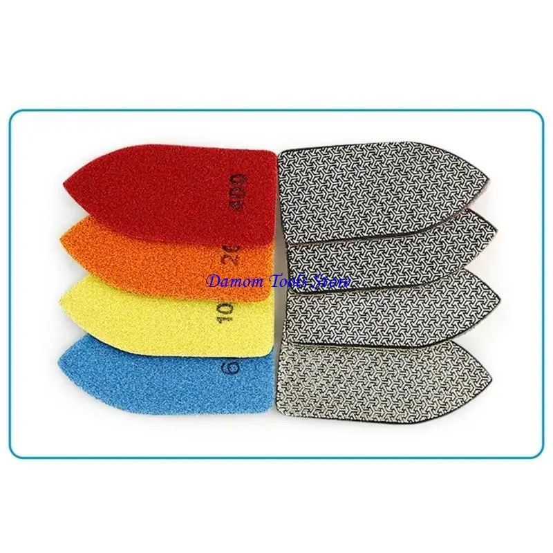

57be Diamonds Hand Posling Pads плитка стеклянная абразивная шлифовальная шлифовальная колодка Камня керамика