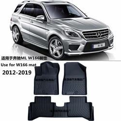 ๋ฒค์ธ W166 ML GLE ๋ง์ถคํ ์๋์ฐจ ๋ฐ๋ฅ ๋งคํธ, W166 ML350 ML400 GLE350 GLE400 ๋ฐฉ์ ์๋์ฐจ ๋ฐ๋ฅ ๋งคํธ