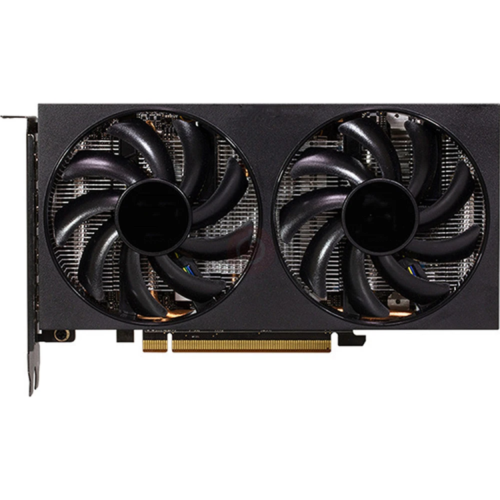 1 Pair Graphics Card Cooling Fans for POWERCOLOR RX7600 8GB Fighter Graphics Card