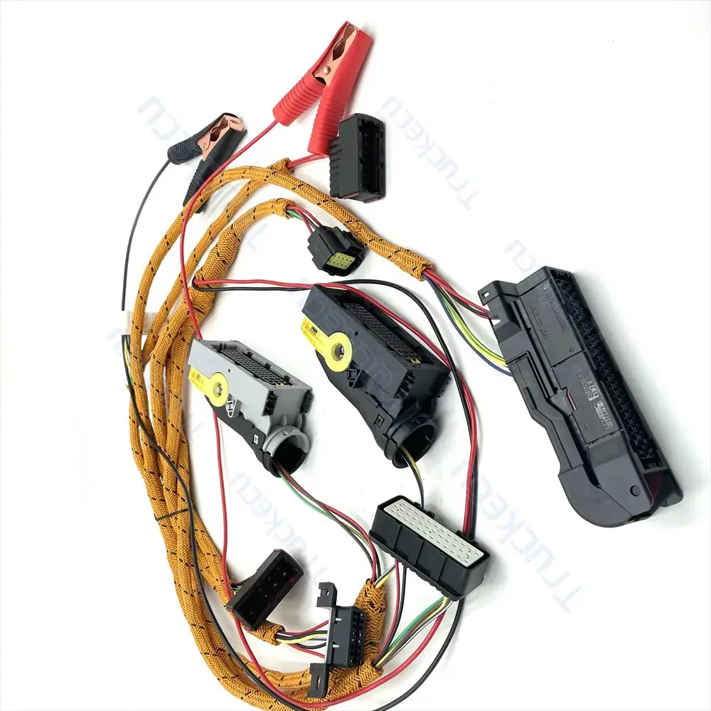 for Vol- Excavator ECM ECU Controller Control Unit and LCD Gauge Panel Monitor Display Programming Test Diagnostic Tool Harness