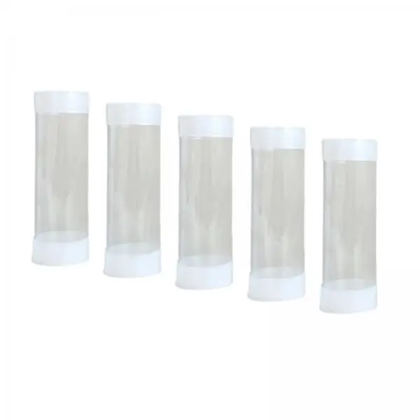 Clear Golf Ball Organizer Portable Tube Gift Box Sturdy PC Case for Golf Equipment and Accessories