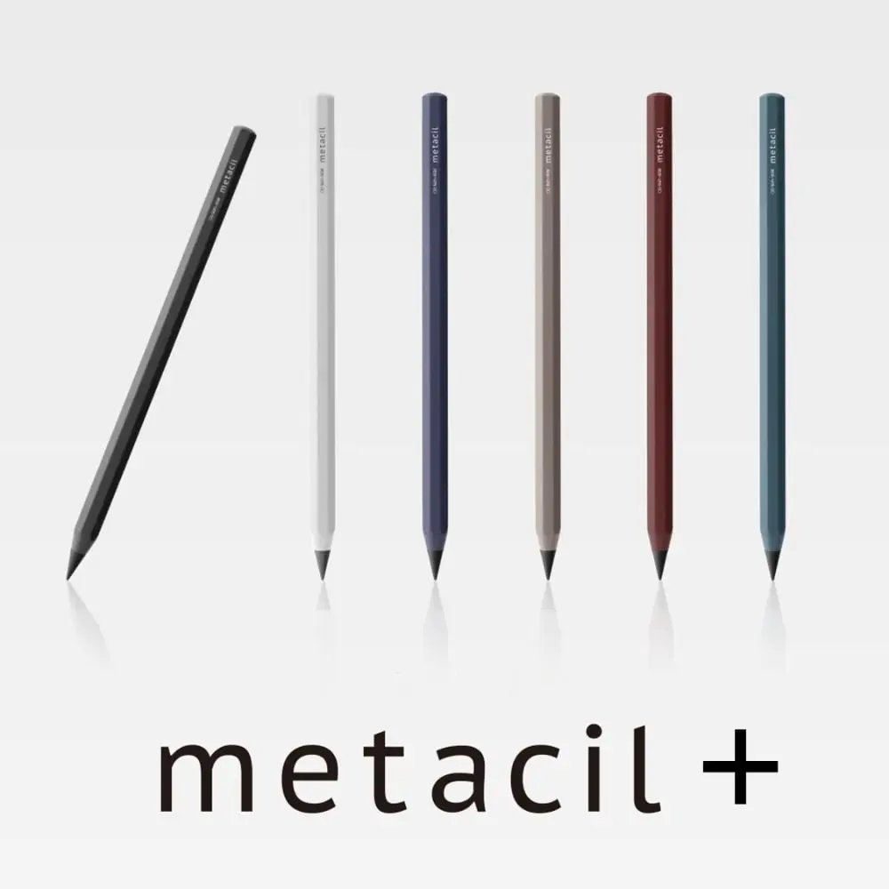 Simple Metal Pencil No Ink Non-Sharpening Unlimited Writing Pencil Infinity Pencils Gift