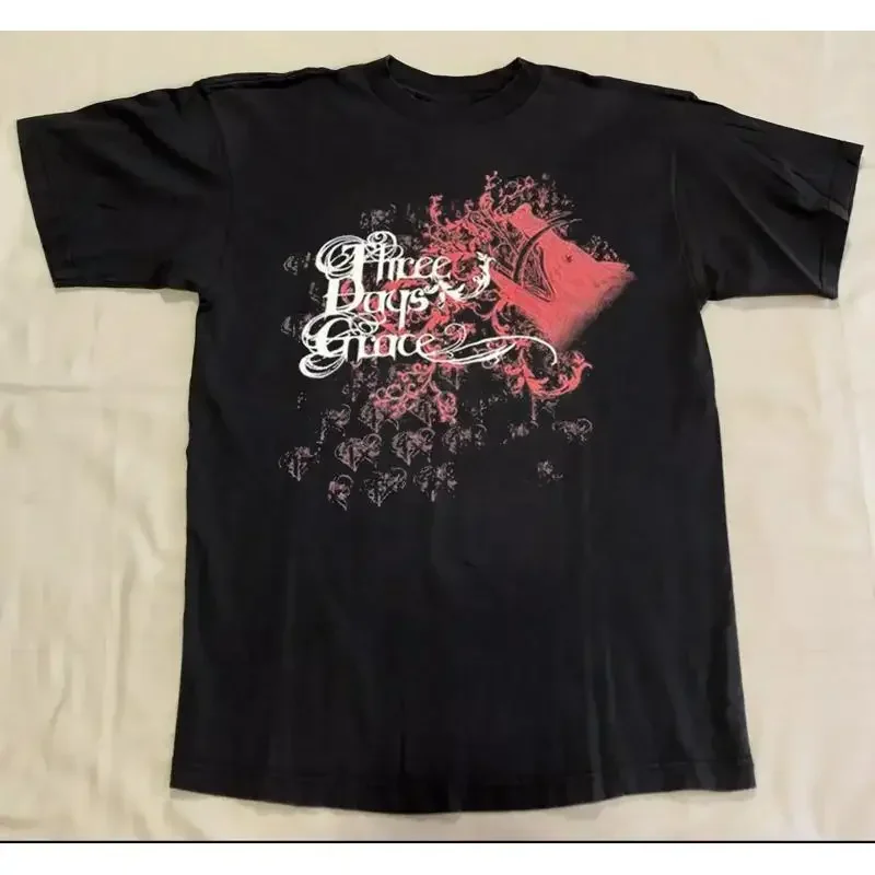 T-shirt de l'album de rock du groupe Three Days Grace, du S au 5Xl