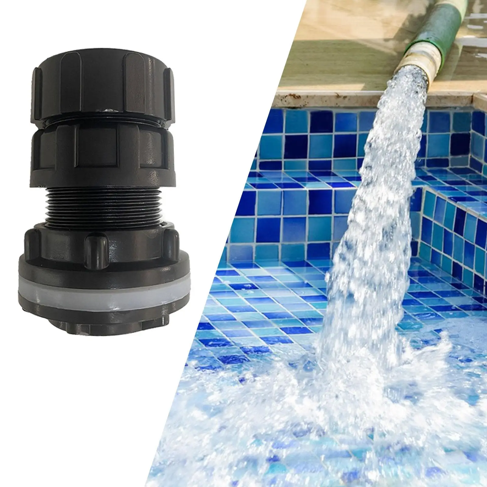 

100PCS Swimming Pool Drainage Sand Valves Drain Valves for Drainage Sand Removal
