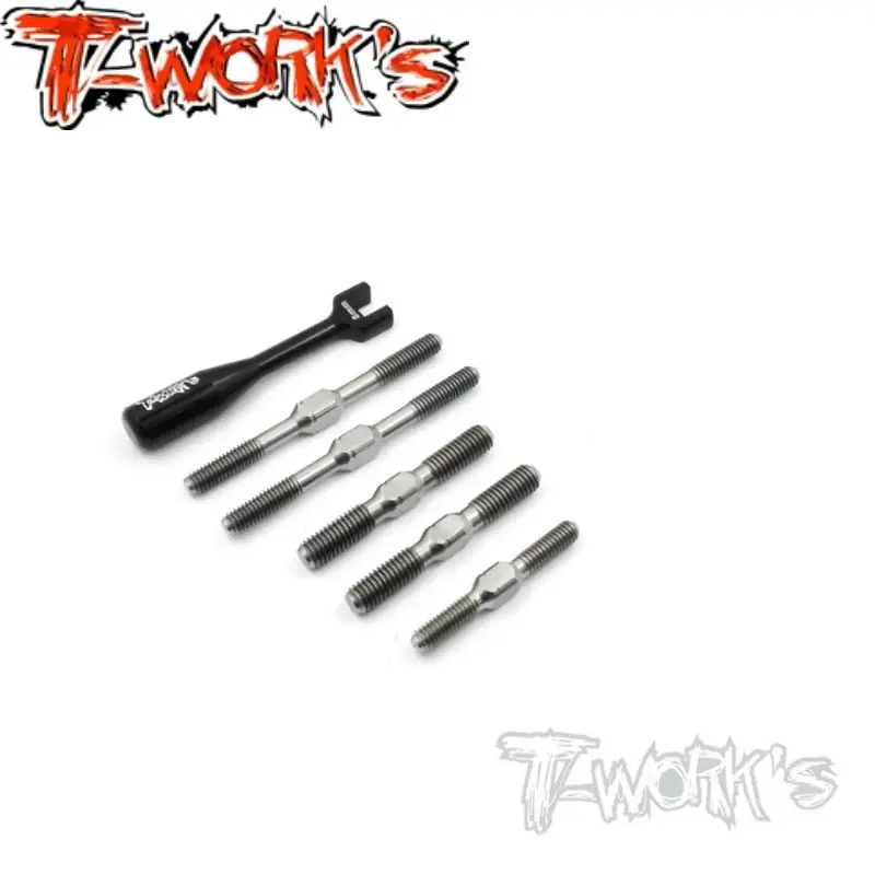 

Original T works TB-103 64 Titanium Turnbuckle Set For Team Associated RC8 B3 Rc part