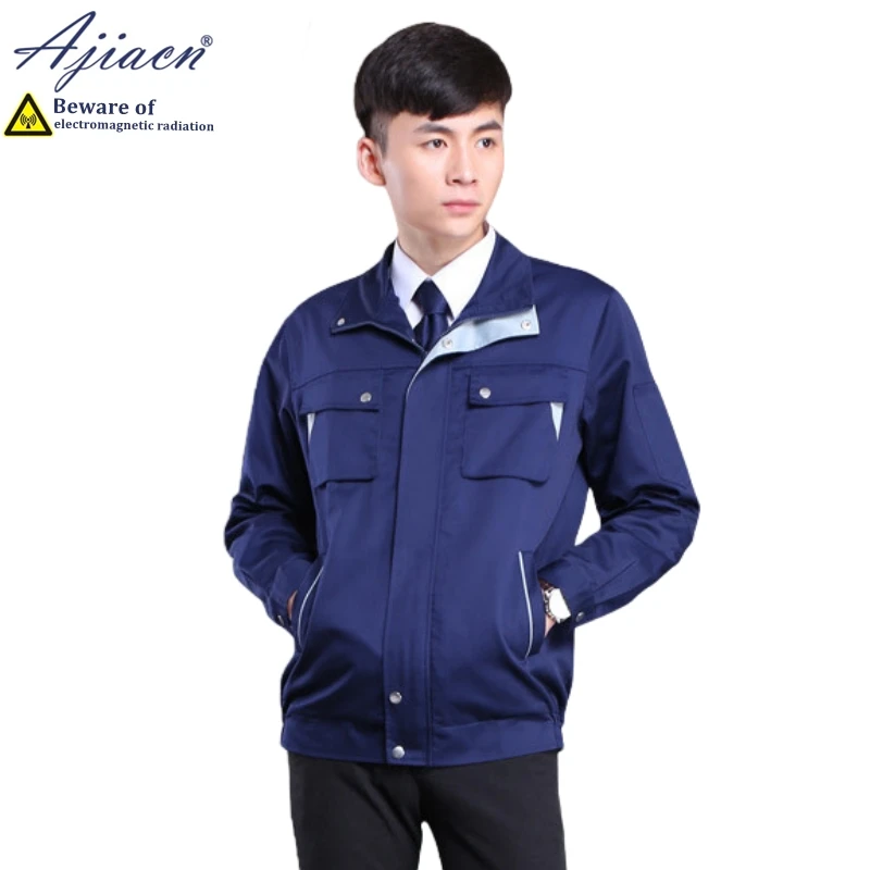 

Recommend anti-radiation jacket monitoring room, EMC Laboratory, engine room Electromagnetic radiation shielding work clothes