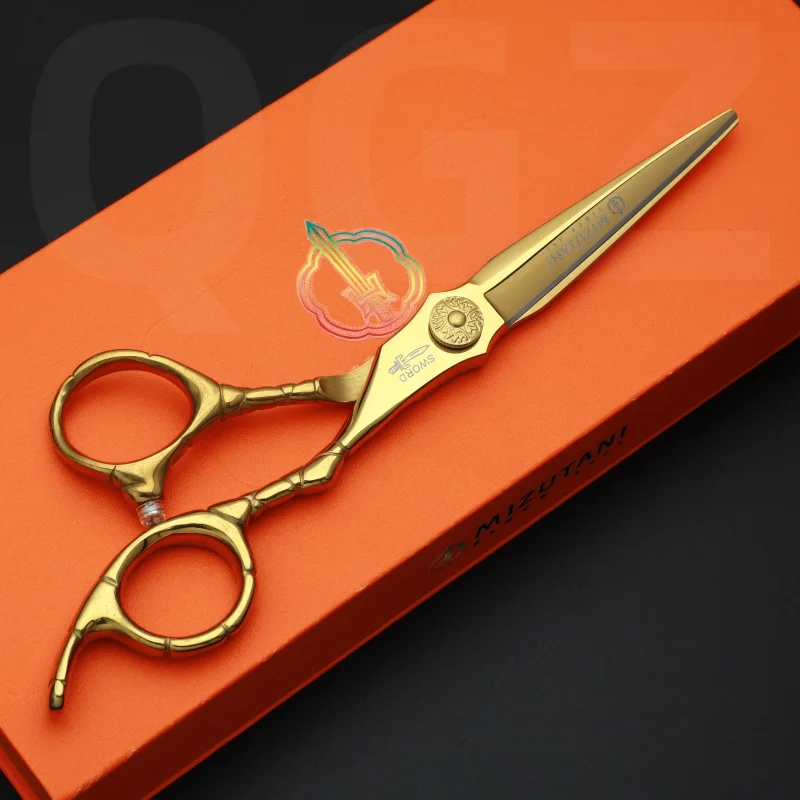 

MIZUTANI Scissors 6.0 -inch scissors VG10 material Professional hair scissors send hair Scissors High-end hair salon scissors