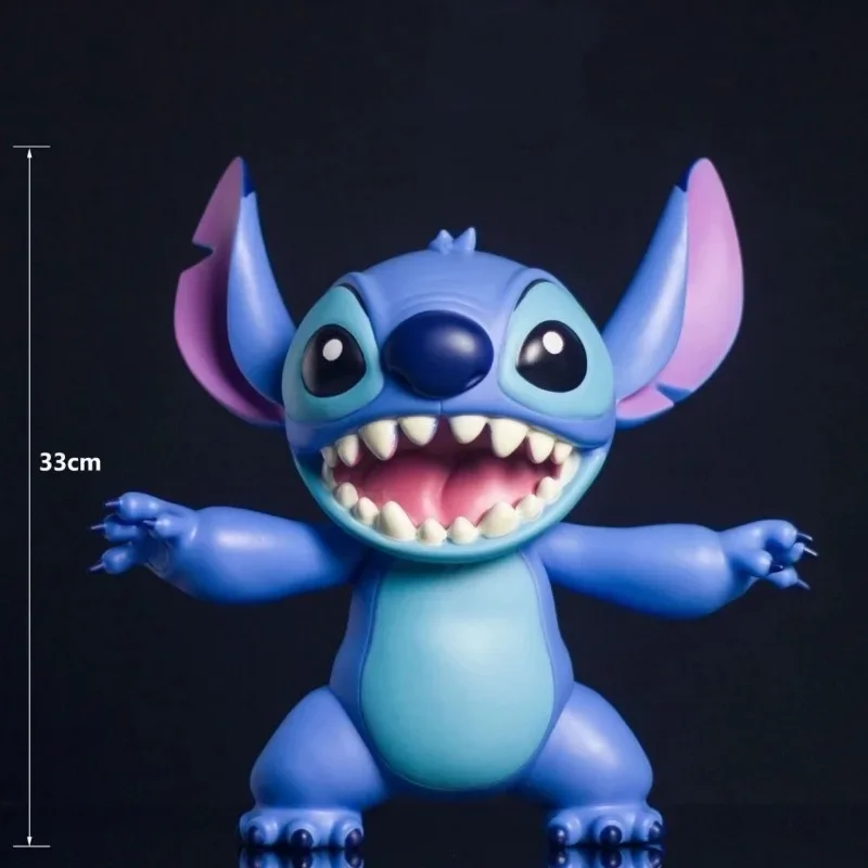 

Аниме Стич креативный мультфильм фигурка гостиная рабочий стол модная модель украшения игрушка украшение дома подарок на день рождения