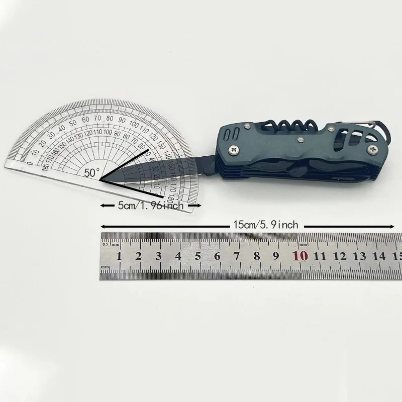 Multi-Tool Pocket Knife for Survival, Camping, Fishing, Hunting and Hiking, Keychain Knife