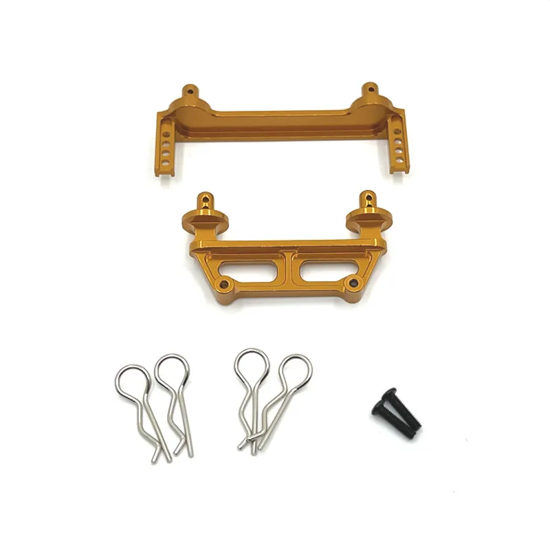 Metal Corpo Mount Post Shell Coluna, Atualização de Peças Acessórios, MJX 16207 16208 16209 16210 H16 M162 M163, 1/16 RC Car