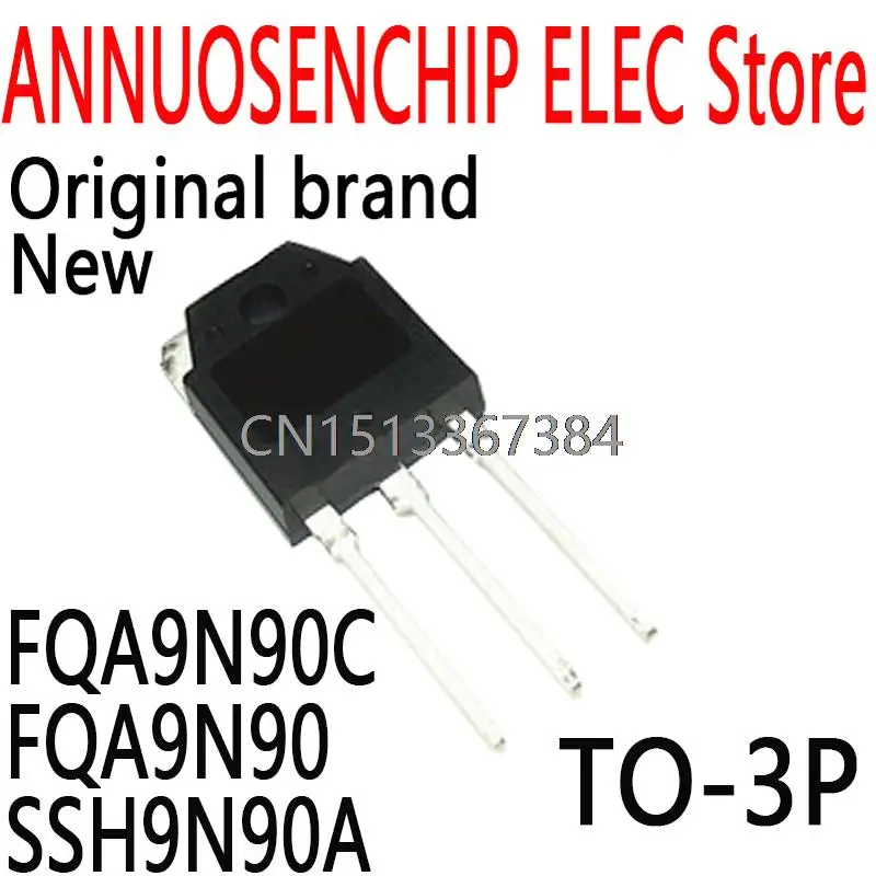 10PCS New and Original SSH9N90 9N90 TO-3P 9A 900V FQA9N90C FQA9N90 SSH9N90A