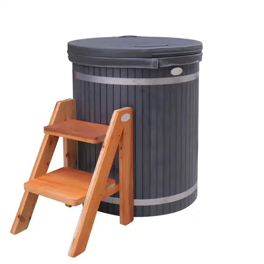 The Barrel Cold Plunge Tub Ice Bath Machine With Chiller System