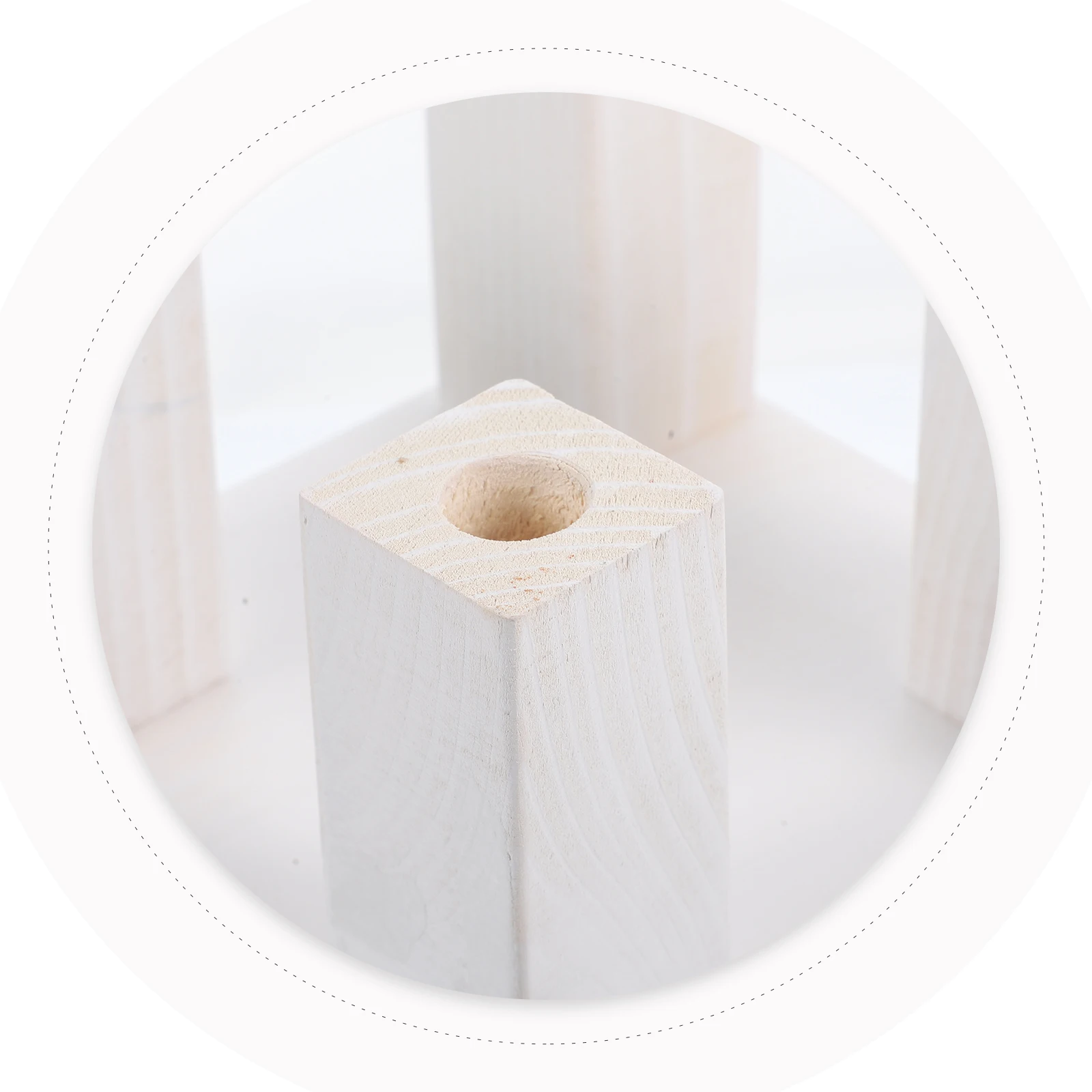 

Mini Wooden Stool Prop Natural Wood Square Footstool For Photography Decorative Small Bench Display Stand Plant Jewelry