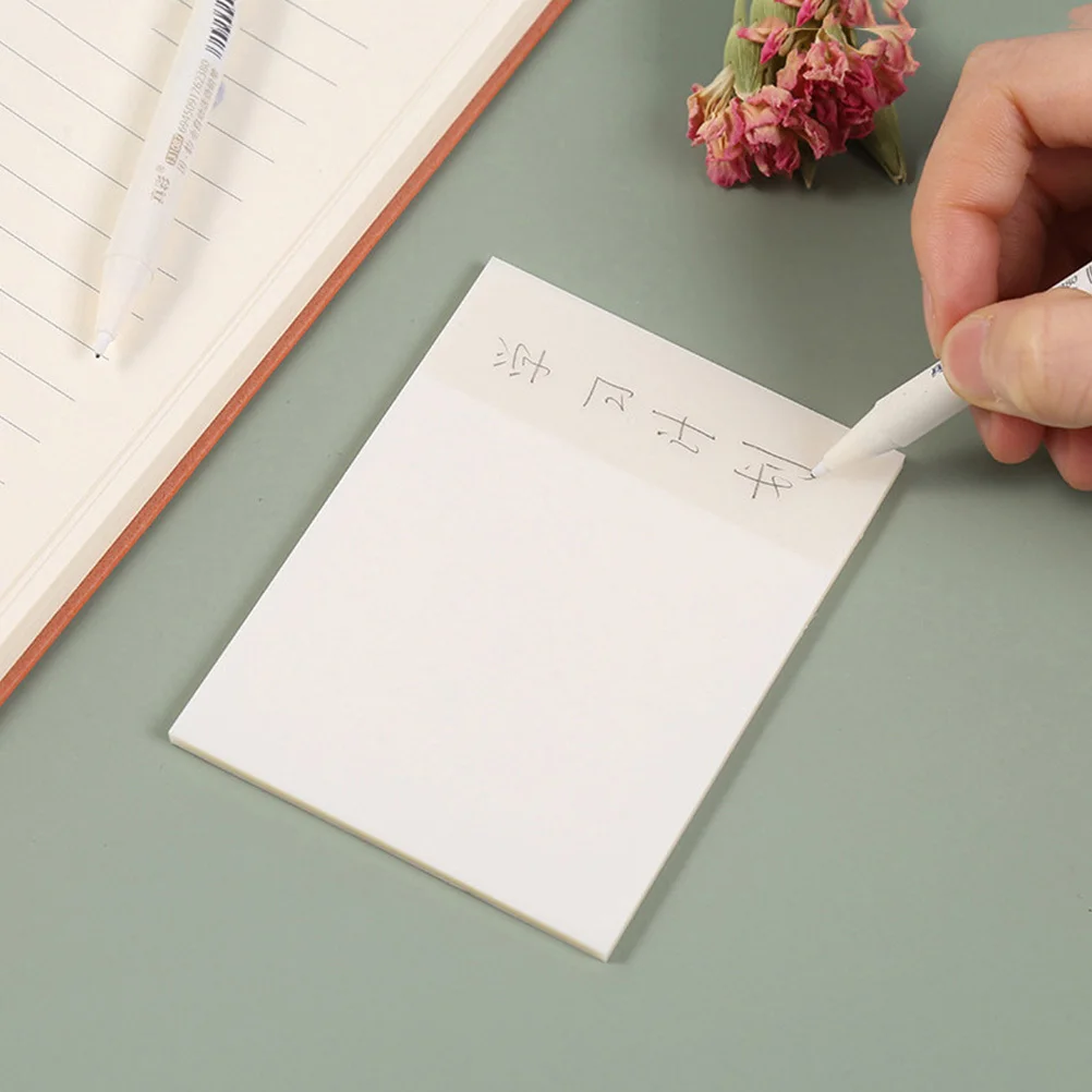 Tearable Memo Tabs Self-Adhesive Note Pads Portable For Office School Home Use Compact Memo Stickers